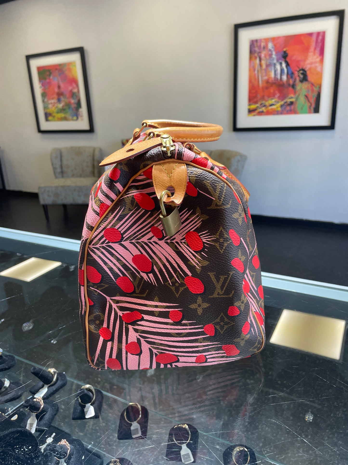Louis Vuitton Jungle Dot Speedy 30