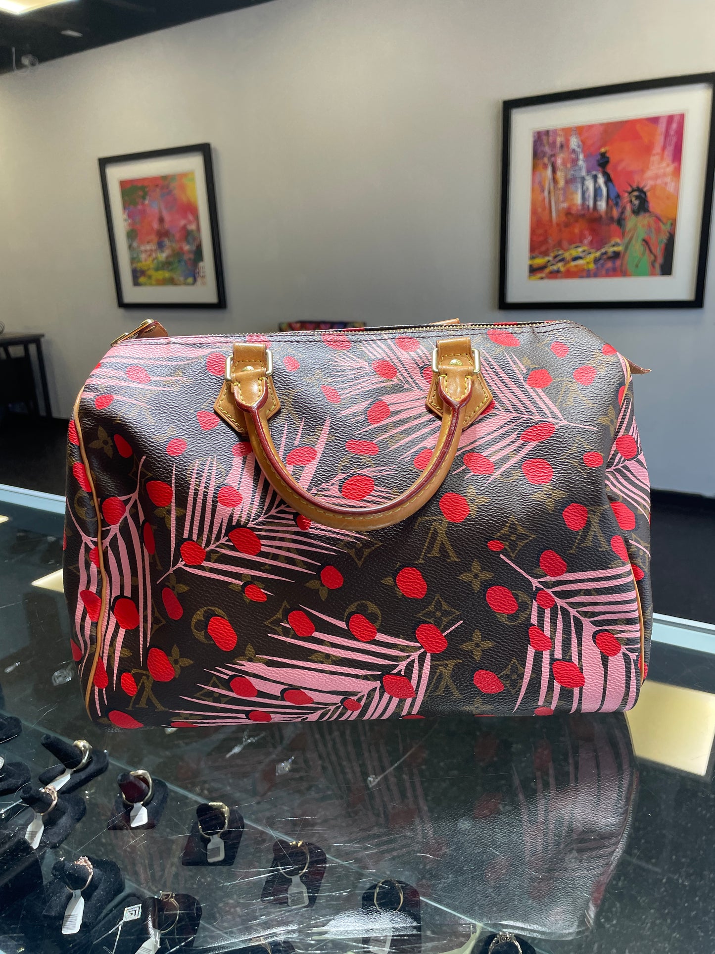 Louis Vuitton Jungle Dot Speedy 30