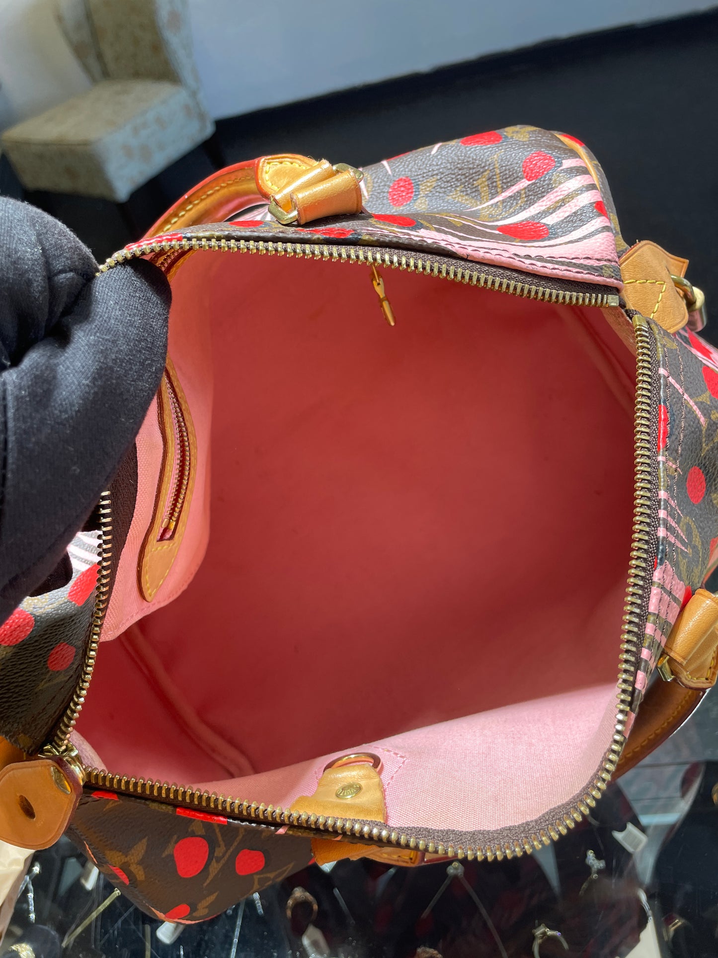 Louis Vuitton Jungle Dot Speedy 30