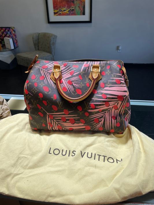 Louis Vuitton Jungle Dot Speedy 30