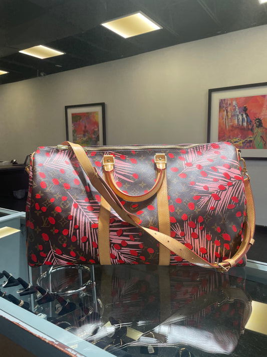 Louis Vuitton Jungle Dot Keepall 50